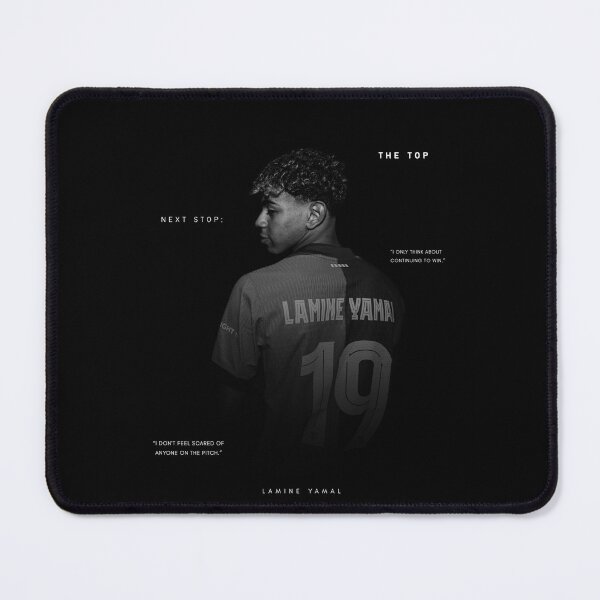 Item preview, Lamine Yamal Motivational Quote Portrait designed and sold by SuccessInsanity.