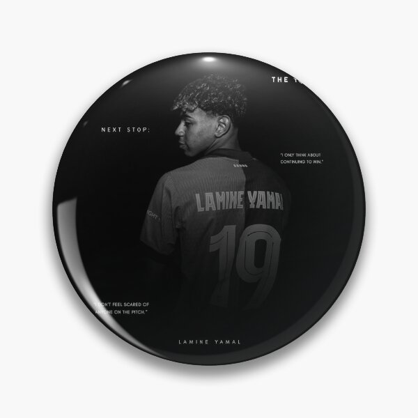 Item preview, Lamine Yamal Motivational Quote Portrait designed and sold by SuccessInsanity.