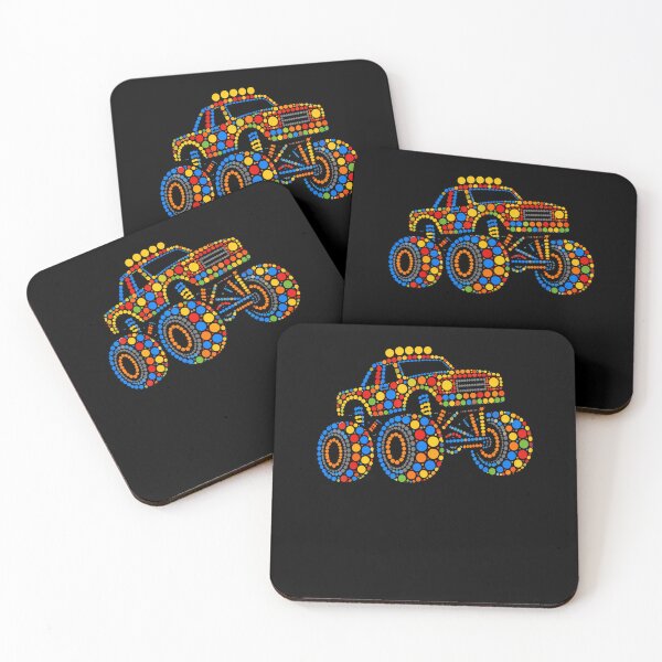 Item preview,  Dot Day Monster Truck Polka Dot Boys Kids Toddlers designed and sold by OddityVault.