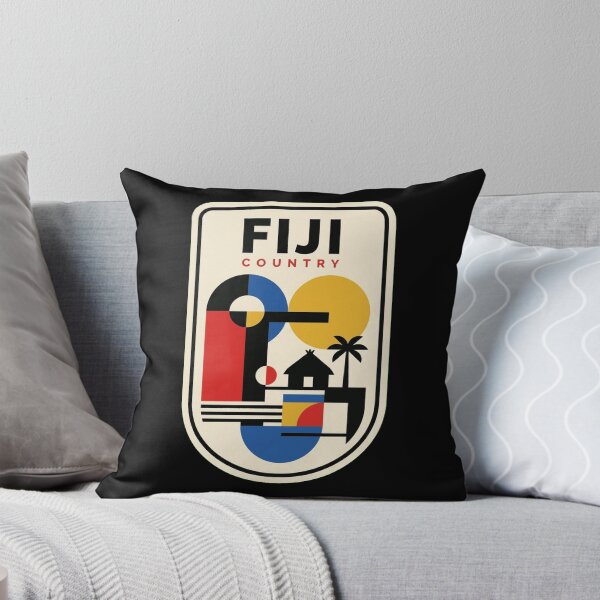Item preview, Retro Fiji Bauhaus Geometric Skyline designed and sold by k3rstman1.
