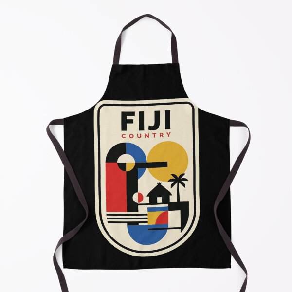 Item preview, Retro Fiji Bauhaus Geometric Skyline designed and sold by k3rstman1.