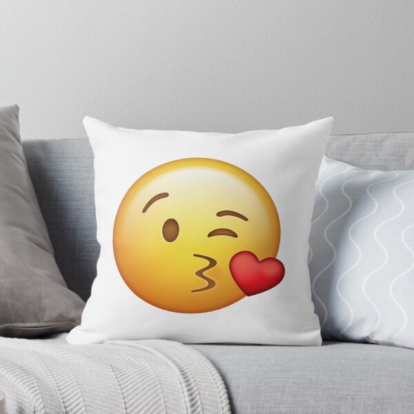 Item preview, Blowing A Kiss Face Emoji With Heart designed and sold by Tom-Riley.