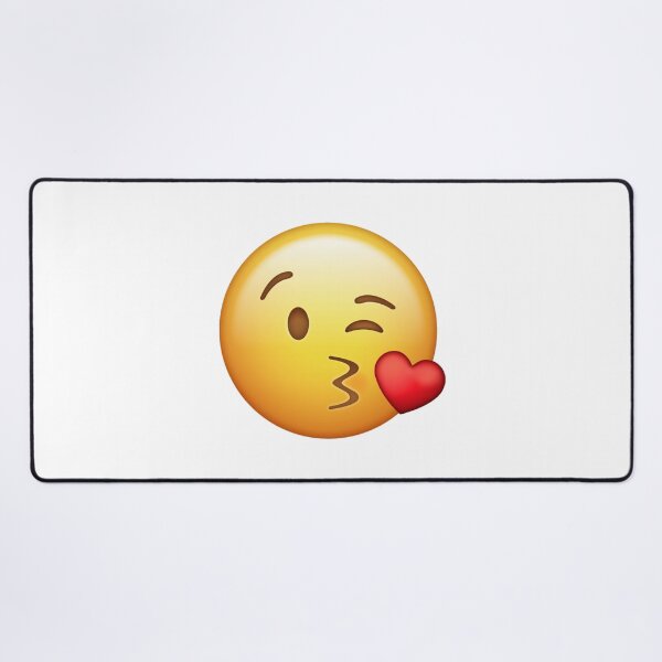 Item preview, Blowing A Kiss Face Emoji With Heart designed and sold by Tom-Riley.