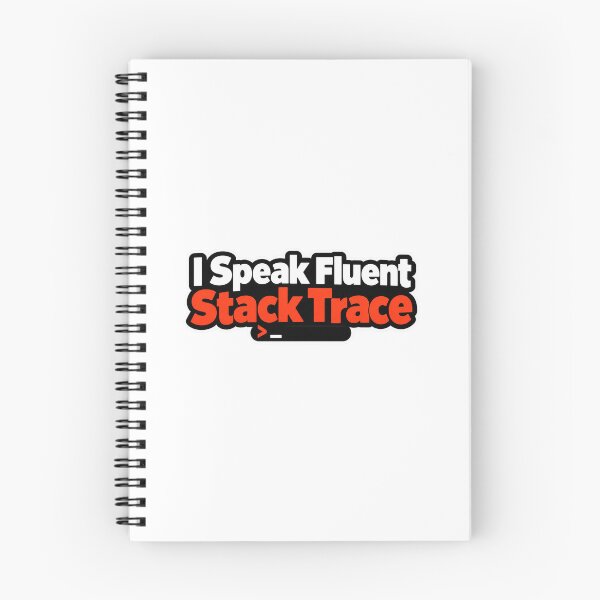 Item preview, I Speak Fluent Stack Trace designed and sold by AzizLab.
