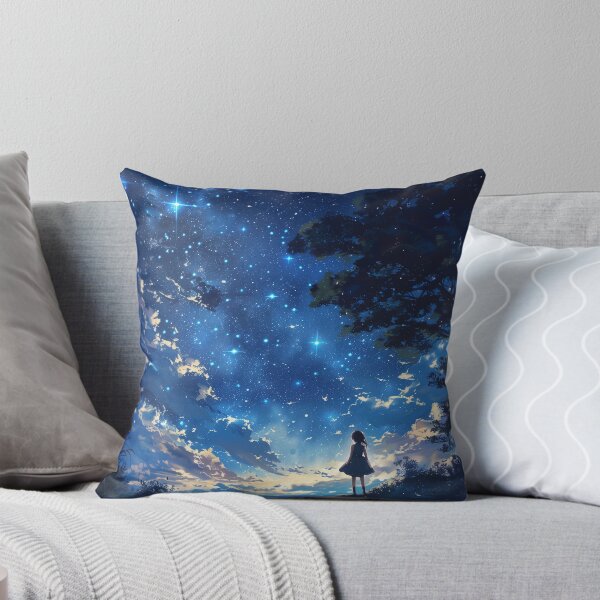 Item preview, A Quiet Night Beneath the Stars | Anime Scenery designed and sold by bella-rosa87.