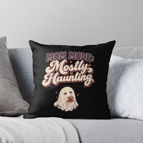 Item preview, Mom Mode Mostly Haunting Cute Ghost Halloween Mom designed and sold by PhylonBoxx.