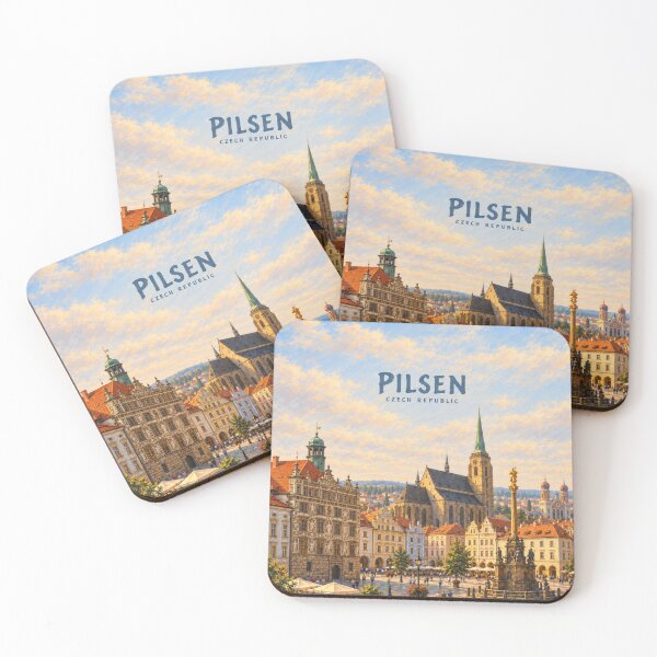 Item preview, Pilsen Painterly Czech City Impression designed and sold by MichaeIRellov.