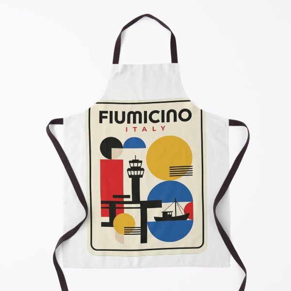 Item preview, Retro Fiumicino Bauhaus Geometric Skyline designed and sold by k3rstman1.