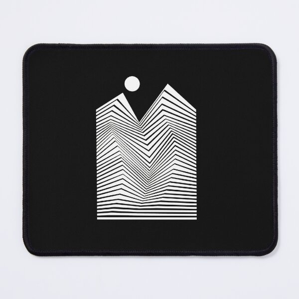 Item preview, Abstract Geometric Mountain Line Art designed and sold by ruddenlrpruit.