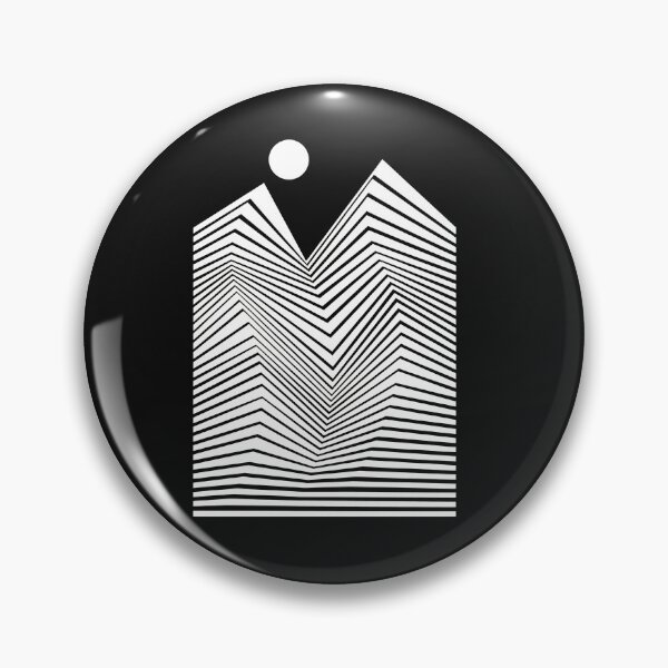 Item preview, Abstract Geometric Mountain Line Art designed and sold by ruddenlrpruit.