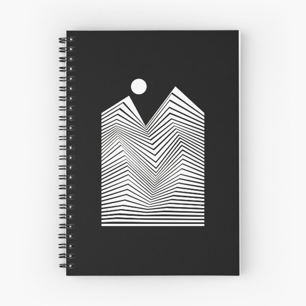 Item preview, Abstract Geometric Mountain Line Art designed and sold by ruddenlrpruit.