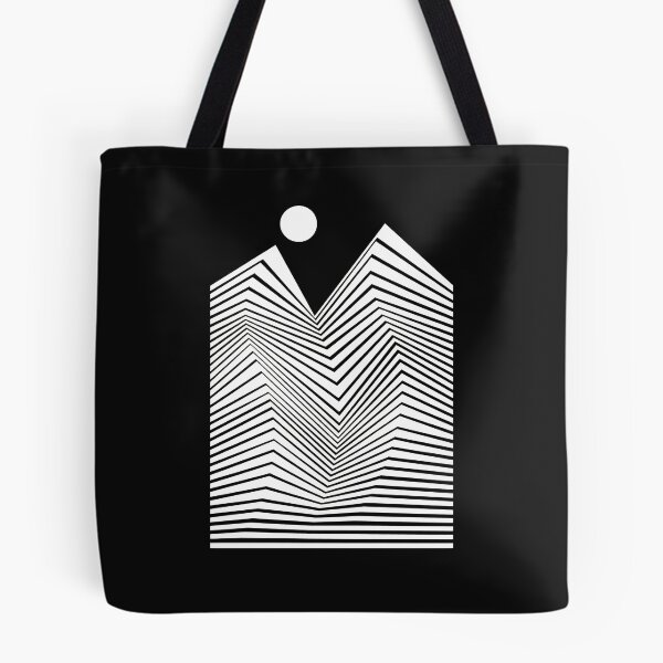 Item preview, Abstract Geometric Mountain Line Art designed and sold by ruddenlrpruit.