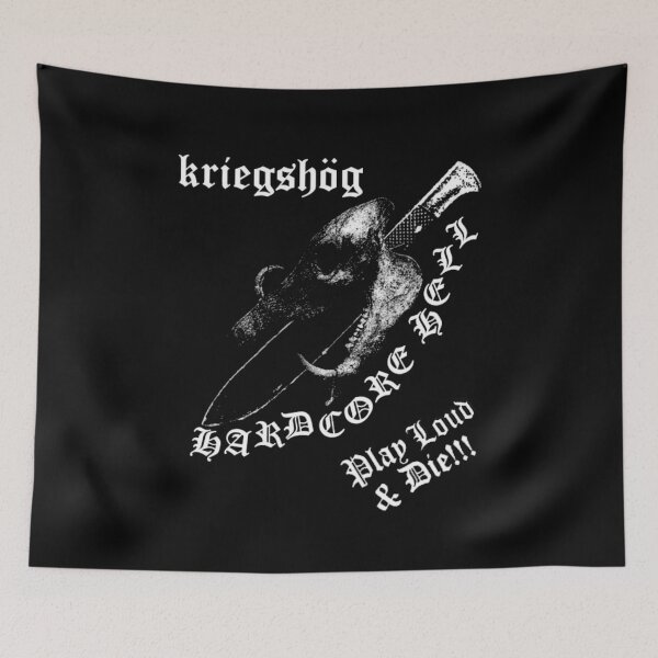 Item preview, Kriegshog - Hardcore Hell - T SHIRT designed and sold by XtremeShop.