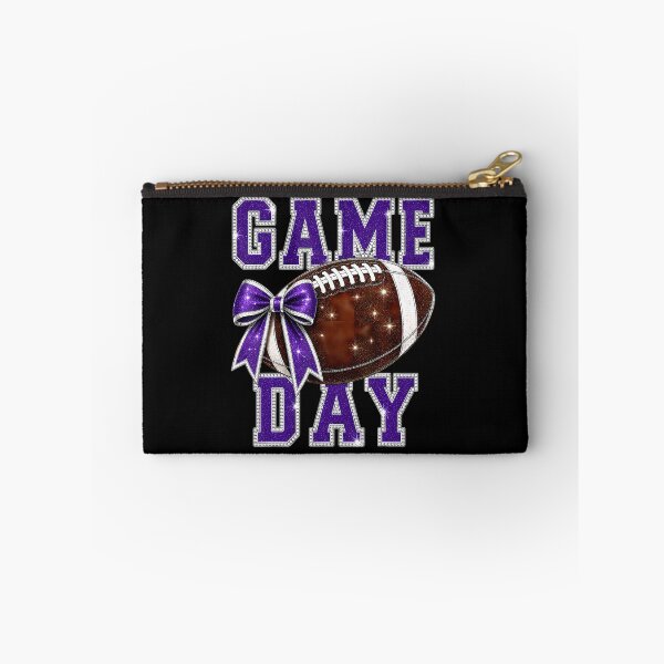 Item preview, Game Day Football Season Football Mom Purple  Gold Vibes  designed and sold by OddityVault.