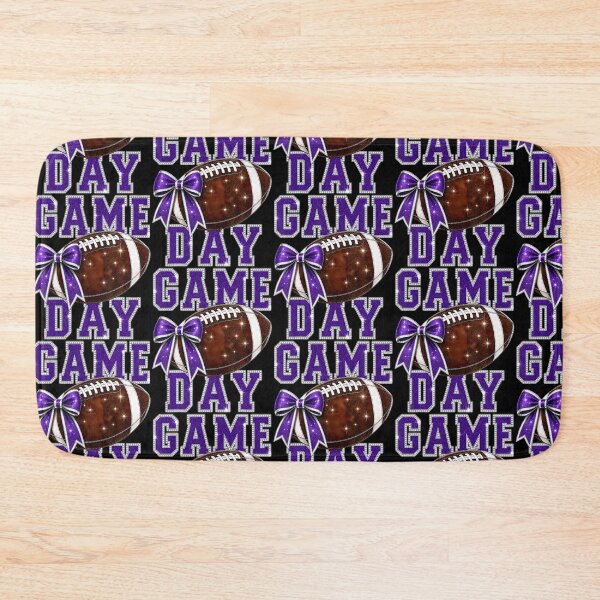 Item preview, Game Day Football Season Football Mom Purple  Gold Vibes  designed and sold by OddityVault.