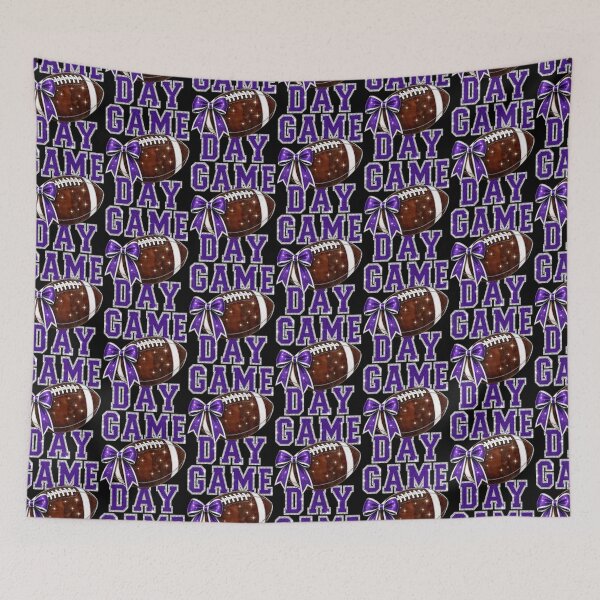 Item preview, Game Day Football Season Football Mom Purple  Gold Vibes  designed and sold by OddityVault.