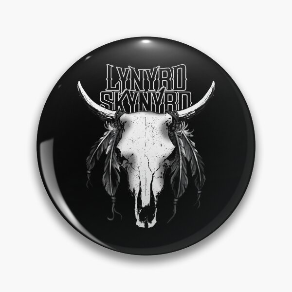 Item preview, Lynyrds Skynyrds Grayscale Skull Logo designed and sold by andreastheone1.