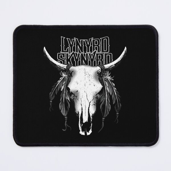 Item preview, Lynyrds Skynyrds Grayscale Skull Logo designed and sold by andreastheone1.