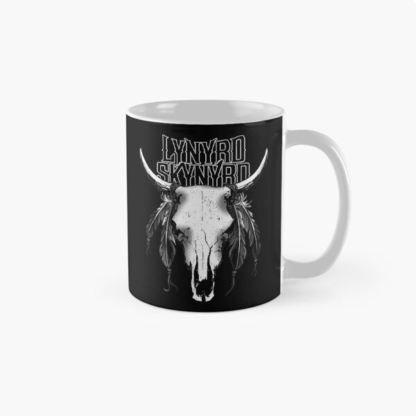 Item preview, Lynyrds Skynyrds Grayscale Skull Logo designed and sold by andreastheone1.