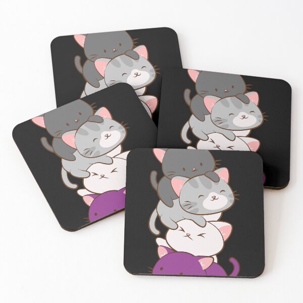 Item preview, Ace Pride Kawaii Cats Lgbtq Asexual designed and sold by coyemodey.