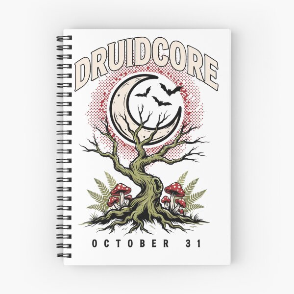 Item preview,  Druidcore Moon Ritual Halloween Forest Witch Graphic Tee v12 designed and sold by DarylWelsh2024.
