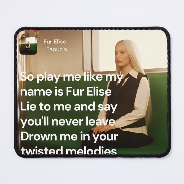 Item preview, Fur Elise single - Faouzia designed and sold by Milkshake33.