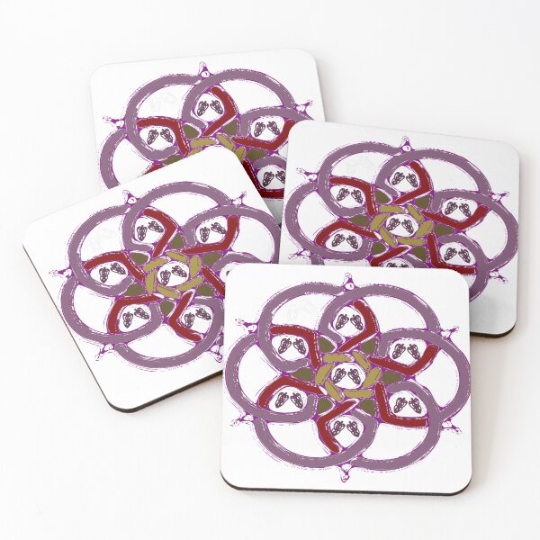 Item preview, Abstract Symmetric Circle – Modern Geometry designed and sold by Macramellennias.