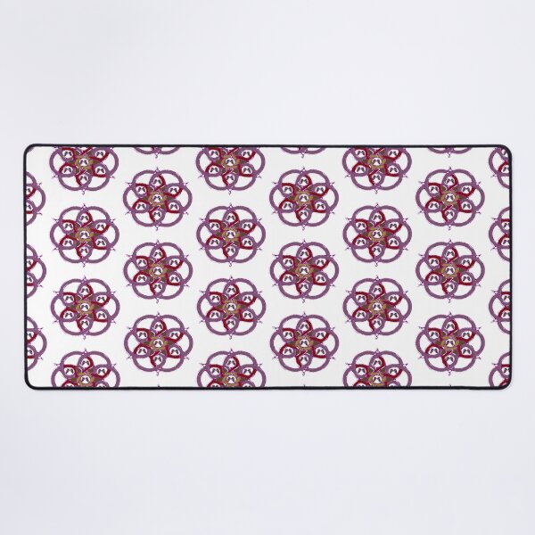 Item preview, Abstract Symmetric Circle – Modern Geometry designed and sold by Macramellennias.