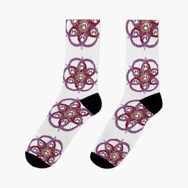 Item preview, Abstract Symmetric Circle – Modern Geometry designed and sold by Macramellennias.