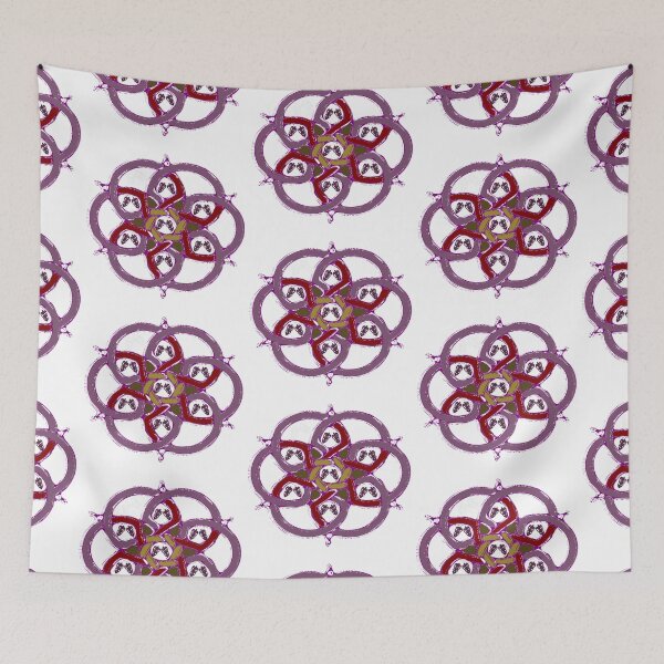 Item preview, Abstract Symmetric Circle – Modern Geometry designed and sold by Macramellennias.