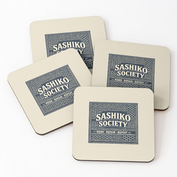 Item preview, Sashiko Society Japanese Textile Repair Vintage designed and sold by KakangMudi.