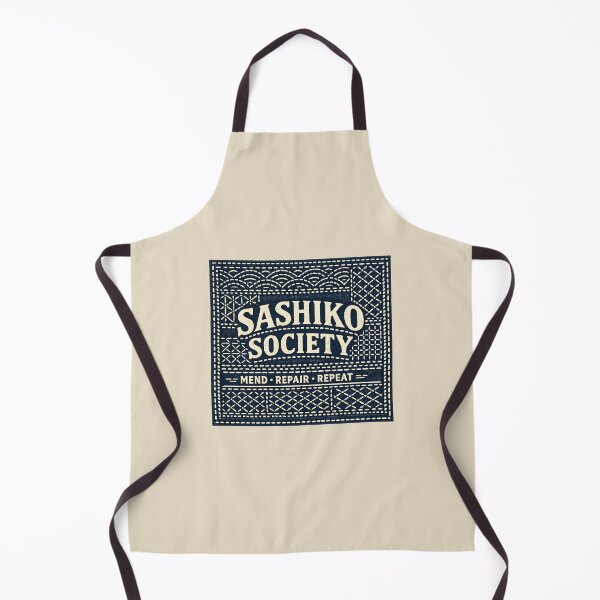 Item preview, Sashiko Society Japanese Textile Repair Vintage designed and sold by KakangMudi.