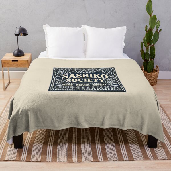 Item preview, Sashiko Society Japanese Textile Repair Vintage designed and sold by KakangMudi.