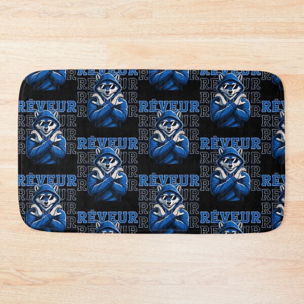 Item preview, Reveur House Of Dreamers School Spirit Vintage Blue Wolf designed and sold by OddityVault.