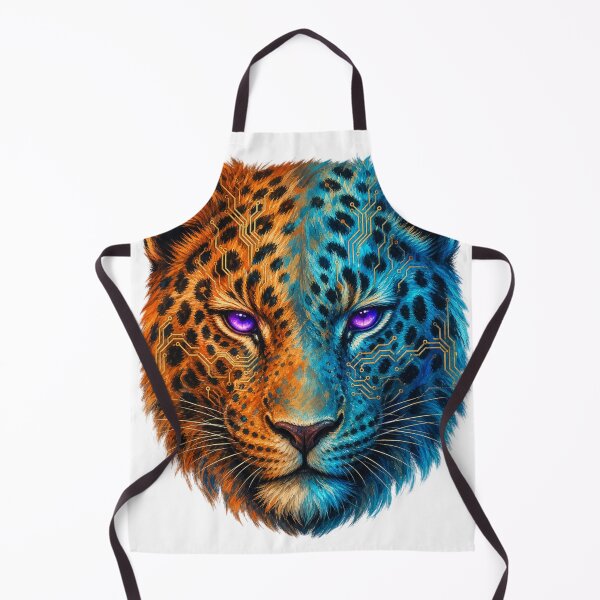 Item preview, Fusion Leopard Portrait designed and sold by justjendigital.