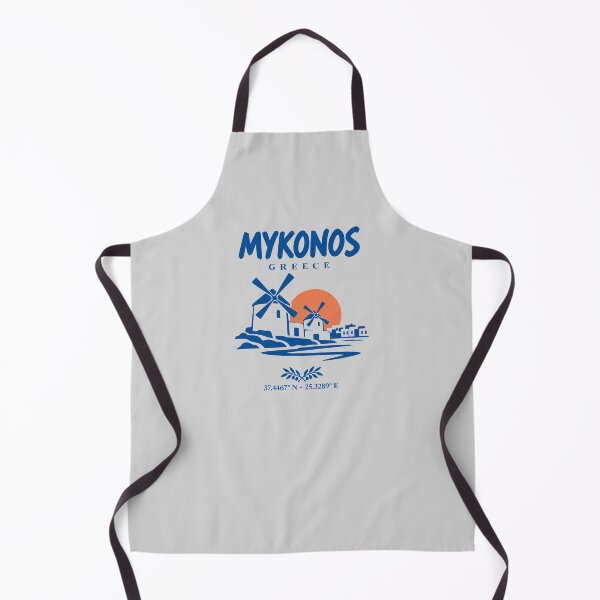 Item preview, Mykonos Greece Kato Mili Windmills Travel Art designed and sold by MavtM.