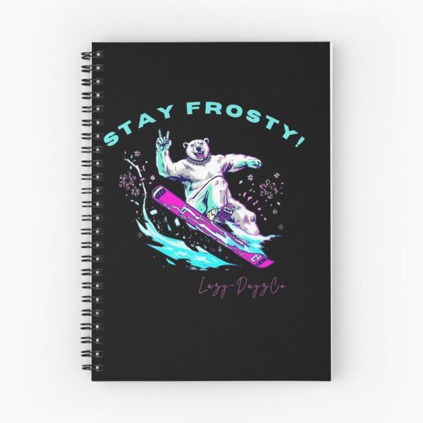 Item preview, Stay Frosty polar bear designed and sold by LazyDayzCo.