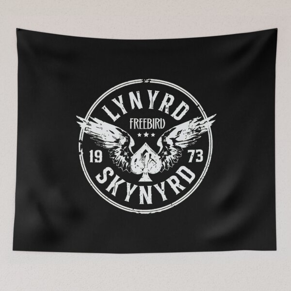 Item preview, Lynyrds Skynyrds Freebirds Wings Spade Rock Band designed and sold by NolanhartArts.