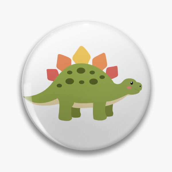 Item preview, Cute Stegosaurus Green Dinosaur Vector Illustration designed and sold by ElenMart.