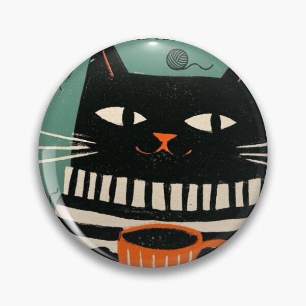 Item preview, Caffeinated Cat Chaos: The Stripe‑Sweater Brewlord Running Full Alert‑Mode designed and sold by Print Fiction.