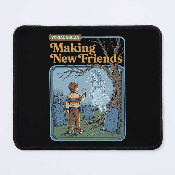 Item preview, Making New Friends Ghost Social Skills Halloween designed and sold by dudelinart.