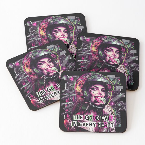 Item preview, Cyberpunk Female Astronaut Skull Lollipop designed and sold by Voodoo Store Paranormal Collections.