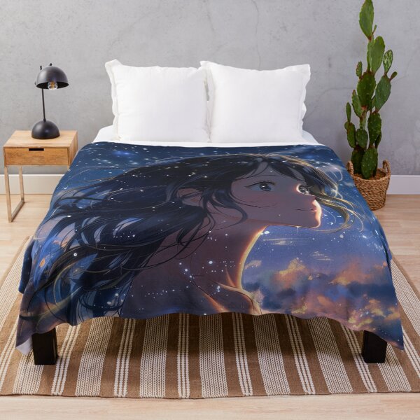 Item preview, Starlight in Her Eyes | Dreamy Anime Girl designed and sold by bella-rosa87.
