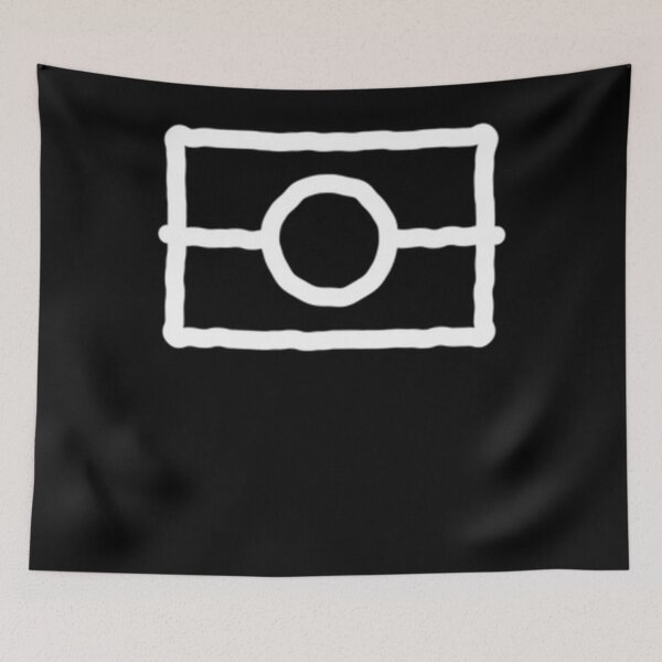 Item preview, Aboriginal Flag Outline designed and sold by coyemodey.