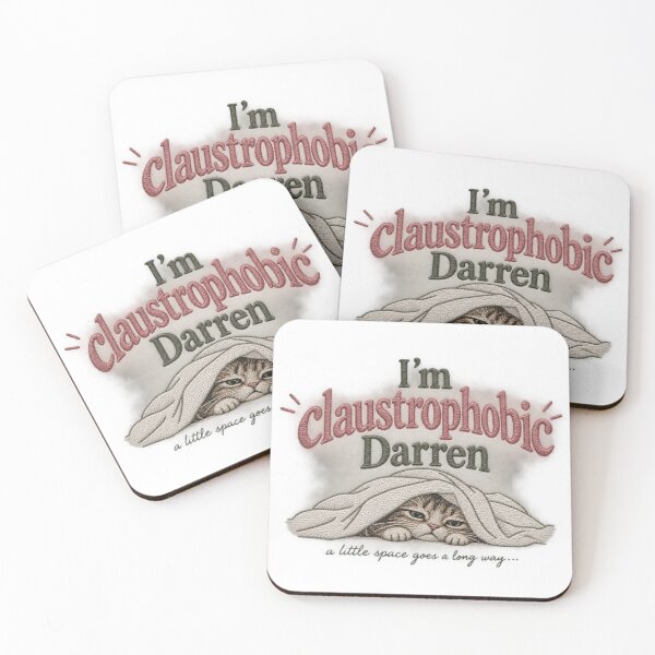 Item preview, Im claustrophobic Darren 2  designed and sold by SaveForMyDeposit.