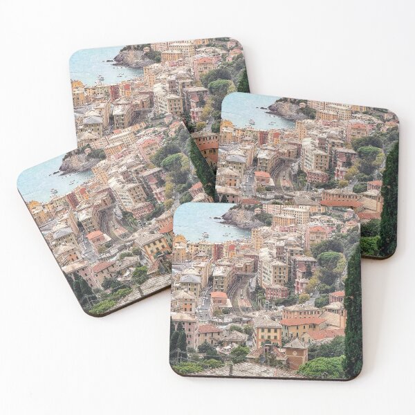 Item preview, Camogli Italy, Coastal Village View designed and sold by Craig Bernstein.