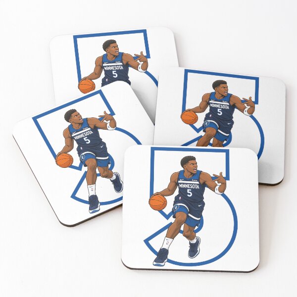 Item preview, Anthony Edwards NBA Basketball designed and sold by MVP-ArtStudio.
