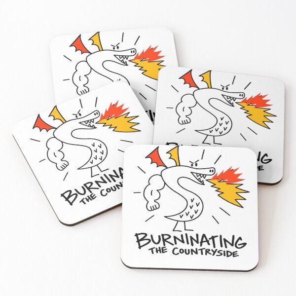 Item preview, Trogdor Burninating the Countryside Dragon designed and sold by Cadamurrovault.
