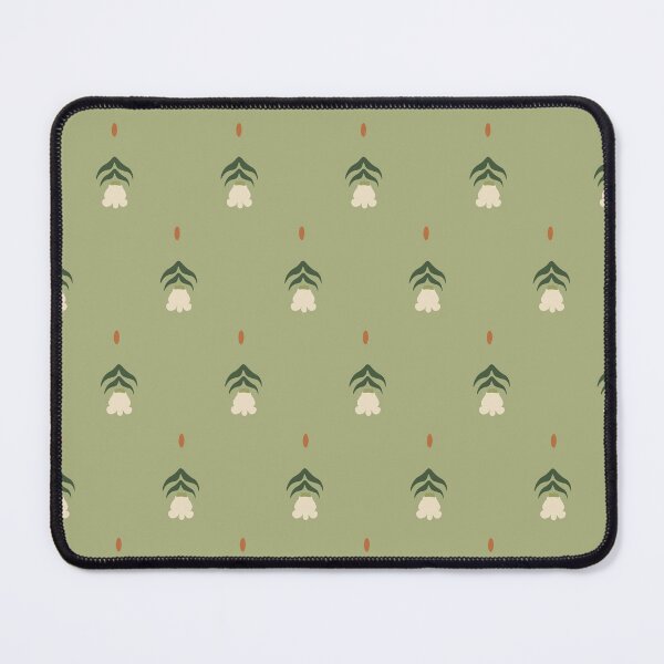 Item preview, Thai Crown Flower Mini Toss – Sage Green Botanical Pattern designed and sold by NATHA PALETTE.