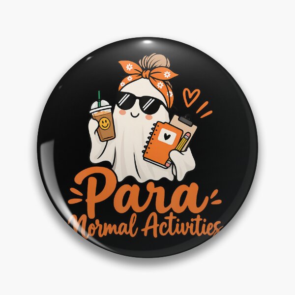 Item preview, Para Normal Activities Sped Teacher Halloween Ghost designed and sold by Trippy-Toad.